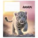 Зошит учнівський Школярик Adventure 018-3291L-5 в лінію 18 аркушів 