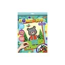 Набор для творчества мозаика из помпонов "Мишка" НТ-35-2