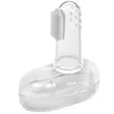 Зубна щітка-масажер для зубів Курносики, силіконова, прозорий (7077 пр)