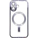 Чехол-накладка BeCover TPU Chrome Case (MagSafe) для iPhone 16 Plus Purple (712079)