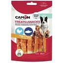 Ласощі для собак Camon Treats & Snacks Смужки риби обгорнуті куркою 80 г