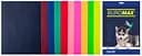 Набор цветной бумаги двусторонний DARK+NEON, А4, 10 цветов, 50 листов, 80 г/м², BM.2721050-99