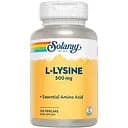 Амінокислота Solaray L-Lysine 500 мг 120 вегакапсул