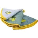 Полотенце махровое Izzihome Груша с вышивкой 420 г/м2 60 см 1 шт. серый с голубым (600431)