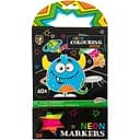 Неонова розмальовка Grafix Монстри 15х15 см 40 аркушів (150079_2)