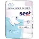 Одноразові пелюшки Seni Soft Super 60х60 см 5 шт. (SE-091-SU05-002)