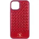 Кожаный чехол Polo Santa Barbara для Apple iPhone 14 Plus 6.7 Red