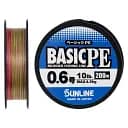 Шнур Sunline Basic PE 200 м (Multi Color) 0.6/0.132 мм 10 lb/4.5 кг