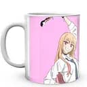 Кружка GeekLand My Dress-Up Darling Эта фарфоровая кукла влюбилась Марин Годжо MDD 15 330 мл белая