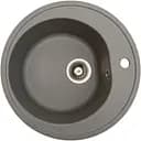 Каменная мойка Ventolux Fabia Gray Quartz D510x180 мм