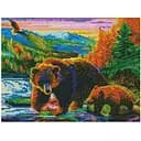 Алмазна мозаїка Rainbow Art Мешканці Аляски на підрамнику 40х30 см (EJ1410)