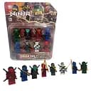 Набір ігрових фігурок Ninjago 8 шт. зі зброєю (33601)