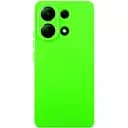 Чехол Getman TPU Liquid Silk Full Camera для Xiaomi Redmi Note 13 4G Салатовый/Neon Green