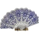 Аксесуар віяло Блакитне мереживо (В асортименті)