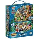 Пазл детский 2 в 1 DoDo Toys Приключения в джунглях 36 элементов (200572)