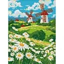 Алмазна мозаїка Поле ромашок ©art_selena_ua AMO8148, 30х40 см