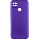 Чехол Silicone Cover Lakshmi Full Camera (AA) для Xiaomi Redmi 10A Синий / Iris