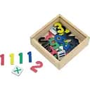 Набір магнітних цифр та знаків Viga Toys 37 шт. (50325)