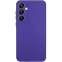 Чехол TPU Getman Liquid Silk Full Camera для Samsung Galaxy S24 FE Фиолетовый / Ultra Violet