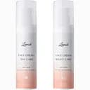 Набор для сухой кожи Lapush Day & Night: Дневной крем с гранатом и маслом жожоба, 50 мл + Ночной крем с протеинами риса и маслом карите, 50 мл