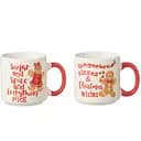 Комплект чашек J-line рождественские с пряничным человечком 2 шт. (48858)