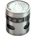 Гриндер для измельчения табака D&K Гранаты DK-5081-X4 Silver 3 (15708)