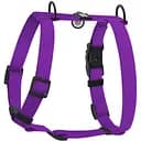 Шлейка для собак Waudog Magnet водостойкая анатомическая Н-образная с QR-паспортом L, Ш 25 мм, А 50-85 см, В 61-100 см фиолетовая