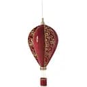 Воздушный шар J-line рождественский из текстиля 90 см красный (46512)