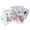 Набір для створення вітальних листівок Новорічні побажання FDGCK-001 в асортименті