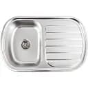 Кухонная мойка Рlatinum Декор 7749 из нержавеющей стали (0.8/180 мм)