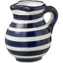 Графін J-line керамічний синьо-білого кольору в смужку 500 мл (52225)