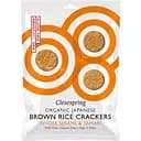 Крекеры Clearspring из коричневого риса с кунжутом органические 40 г