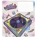 Тетрадь ученическая Cool sound Школярик 024-3205L-3 в линию 24 листов