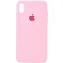 Чехол Silicone Case Full Protective AA для Apple iPhone XS Max 6.5 Розовый/Light pink