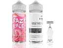 Набор компонентов для самозамеса органической заправки Crazy Juice Rasberry 120 мл 0-3 мг Малина (11981)