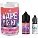 Набір компонентів для замішування сольової рідини ULL Vape Mix Kit Salt 30 мл Raspberry Blueberry 0-50 мг (zh4668)