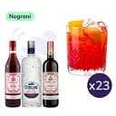 Коктейль Negroni (набір інгредієнтів) х23 на основі Stirling London Dry Gin