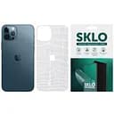 Захисна плівка SKLO Back (тил+лого) Trans. для Apple iPhone 12 mini (5.4) Прозорий / Croco