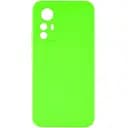 Чохол TPU Getman Liquid Silk Full Camera для Xiaomi Redmi Note 12S Салатовий / Neon Green