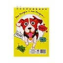 Блокнот "Пес Патрон" А6 АП-1907-7, 40 аркушів, пружина зверху