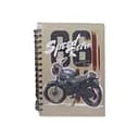 Зошит, А5, на спіралі, 80 аркушів, підлітковий, тверда обкладинка, клітинка (В асортименті)