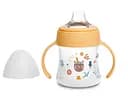 Поїльник Suavinex Лісові історії, з силіконовим носиком, 150 мл, жовтий (306941)