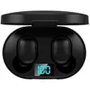 Наушники беспроводные TWS E6S с LED дисплеем Black (17632)