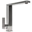 Смеситель кухонный Platinum 30 FHP (8569S) поворотный однорычажный из нержавеющей стали серый (000032603)