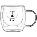 Набор чашек Ardesto Animals с двойными стенками 250 мл 2 шт. (AR2625BHA)