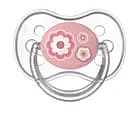 Пустышка Canpol babies Newborn baby силиконовая круглая 6-18 мес. розовая (22/563_pin)