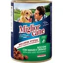 Влажный корм для собак Migliorcane кусочками говядина с овощами 405 г (1121)