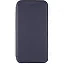 Кожаный чехол-книжка Classy для Apple iPhone 12 Pro/12, 6.1 Темно-синий