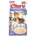 Лакомство для кошек Inaba Ciao Churu Cливочный мусс в стиках с тунцом 56 г (4 шт. х 14 г)