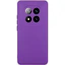Чохол Getman TPU Liquid Silk Full Camera для Xiaomi Redmi Note 14 Pro 4G Фіолетовий/Purple